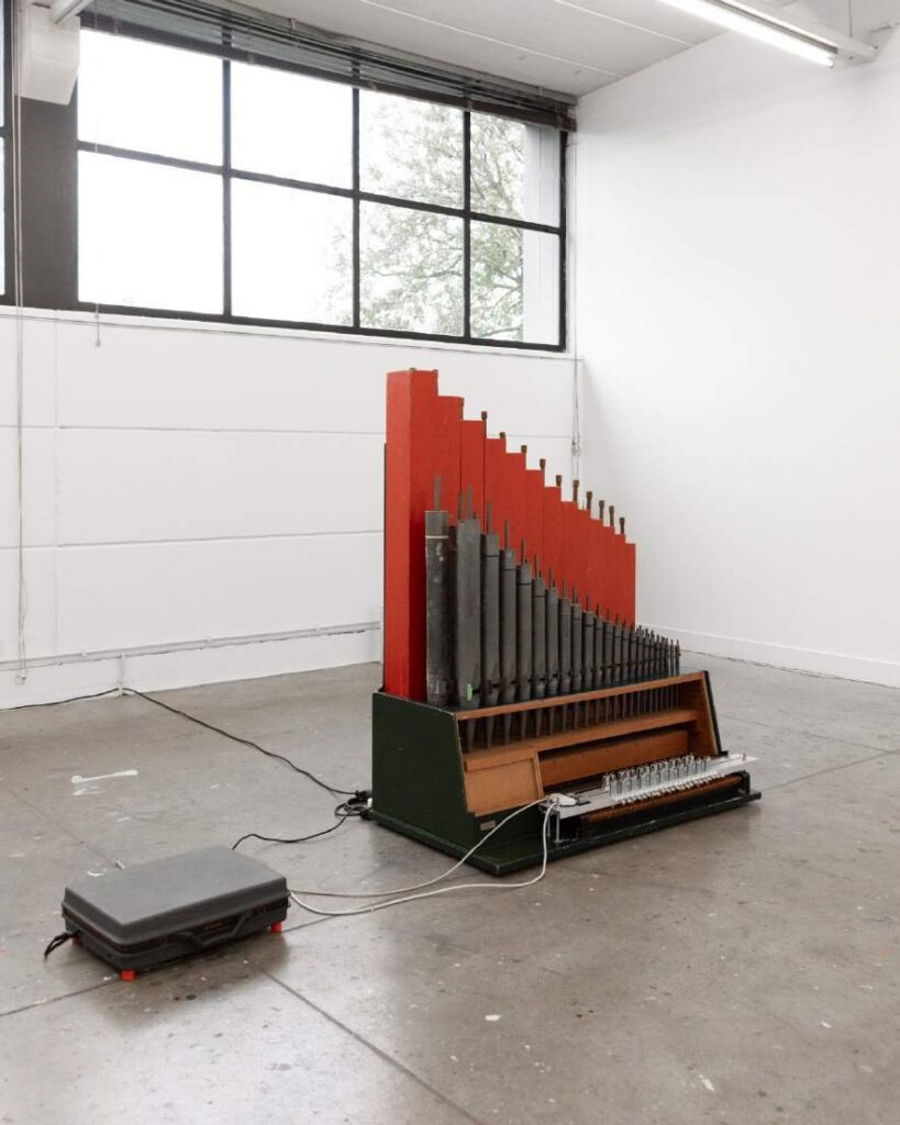 Installation view + ongoing participation – ‘Spells & Promises’, The Creative Factory, Turnhout, 2024 – photo: Lina Van Hulle